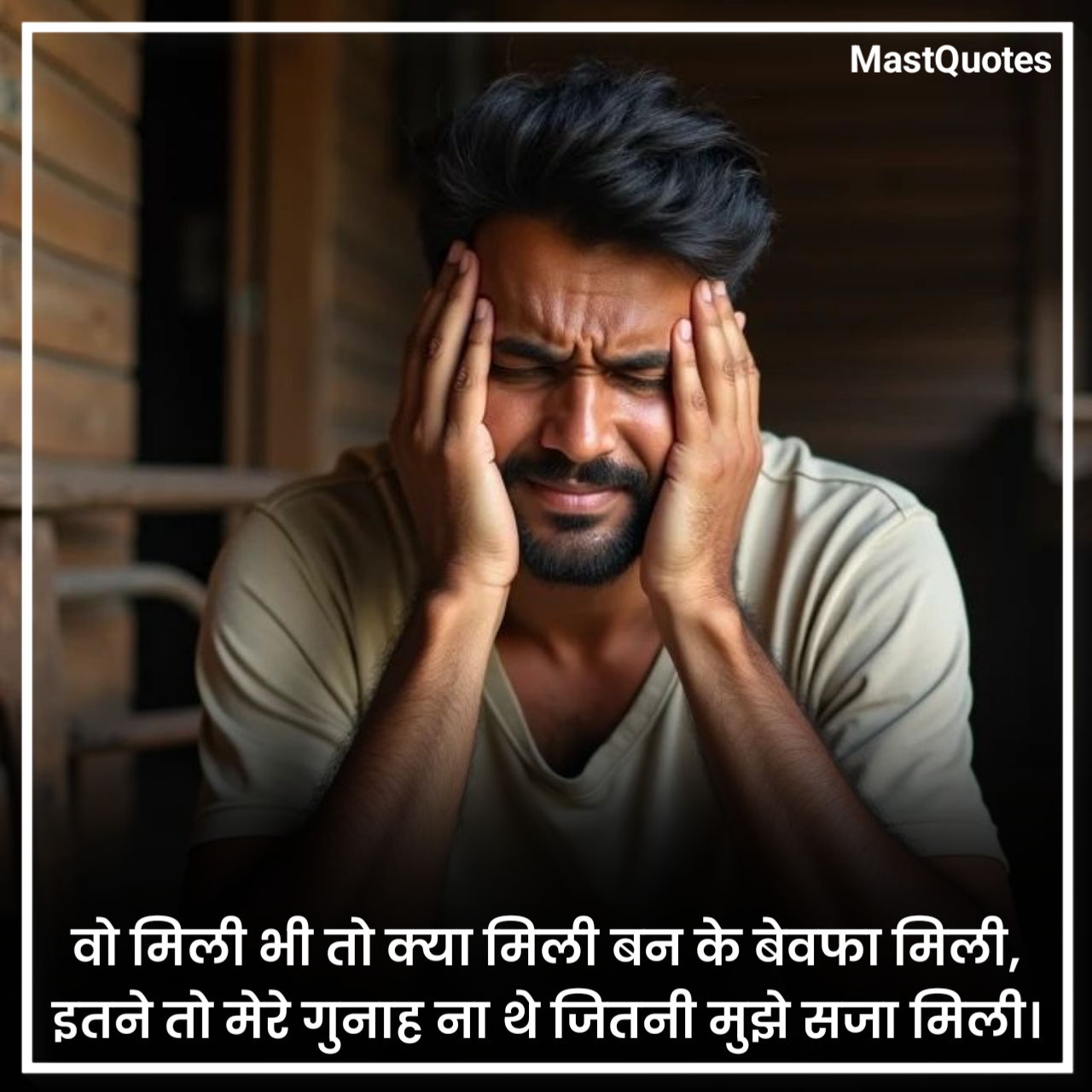 Bewafa Shayari in Hindi