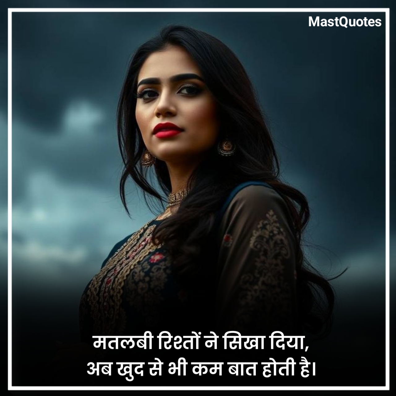 Matlabi Rishte Shayari On Life