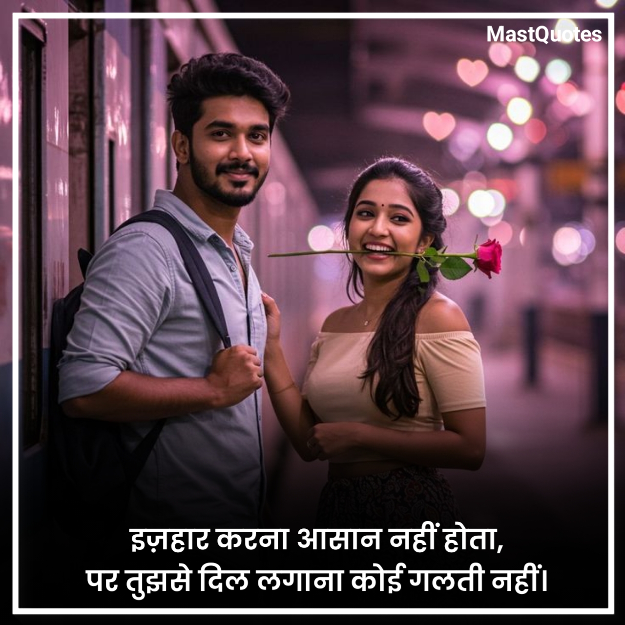 प्यार का इजहार करने की शायरी
